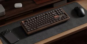 温馨棕色调：Keychron 带来 K8 HE 磁轴键盘全木特别版，199.99 美元