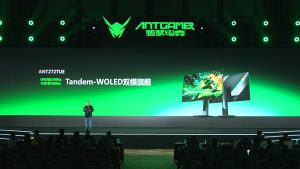 蚂蚁电竞发布 ANT272TUE 显示器：Tandem WOLED，UHD 240Hz 双模