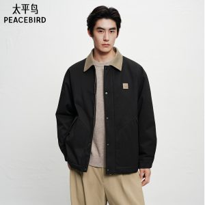 999 → 249 元：太平鸟男子羽绒服 2.5 折官方清仓，黑色专场温暖又百搭