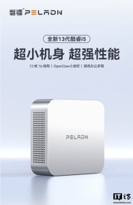 磐镭 WO5 迷你主机新增酷睿 i5-13500H 版：16GB 内存无硬盘 2699 元