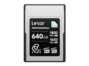 雷克沙推出 Professional DIAMOND CFexpress 4.0 Type A 存储卡，640GB 单容量
