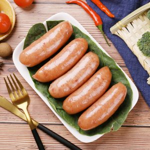 85% 肉含量：林饱饱火山石烤肠 24.8 元 40 根大促（京东 29 元）