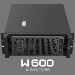 全汉推出 4U 机箱 W600：卧则机架、立则塔式，支持 ATX 与 2U CRPS 电源