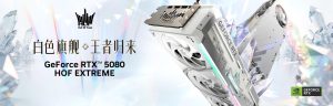 影驰正式发布 GeForce RTX 5080 HOF EXTREME 显卡：正反 13 颗施华洛世奇水晶
