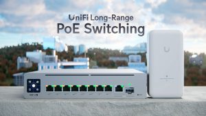 Ubiquiti 推出 UniFi 长距离交换机，可在 800m 距离通过网线提供 13W 功率