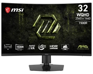微星推出三模曲面 VA 显示器 MAG 325CQPD27，支持 WQHD 275Hz