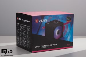 微星 MPG COREFROZR AP15 双塔风冷散热器体验：磁吸数显屏 + 内存全避让设计