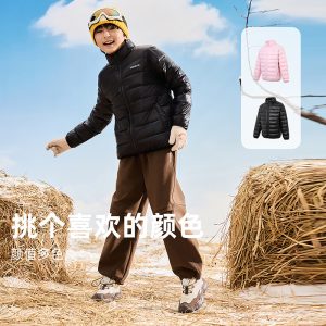 399 → 98 元：探路者儿童羽绒服 2.5 折新低，38~130 斤可穿