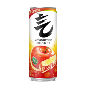 甜心苹果 / 夏黑葡萄等：元气森林气泡水 1.9 元 / 罐新低（京东 3.3 元）
