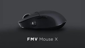富士通客户端计算公布 FMV Mouse X 鼠标：双电磁滚轮 + 电磁左右键