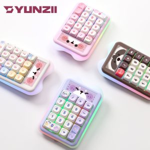 YUNZII 预告 C21 数字小键盘：支持三模连接，具备计算器模式