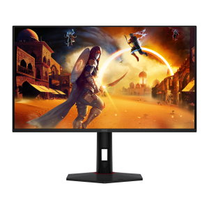 AOC 推出 31.5″ UHD 180Hz OLED 显示器 U32G5D，配备六边形底座